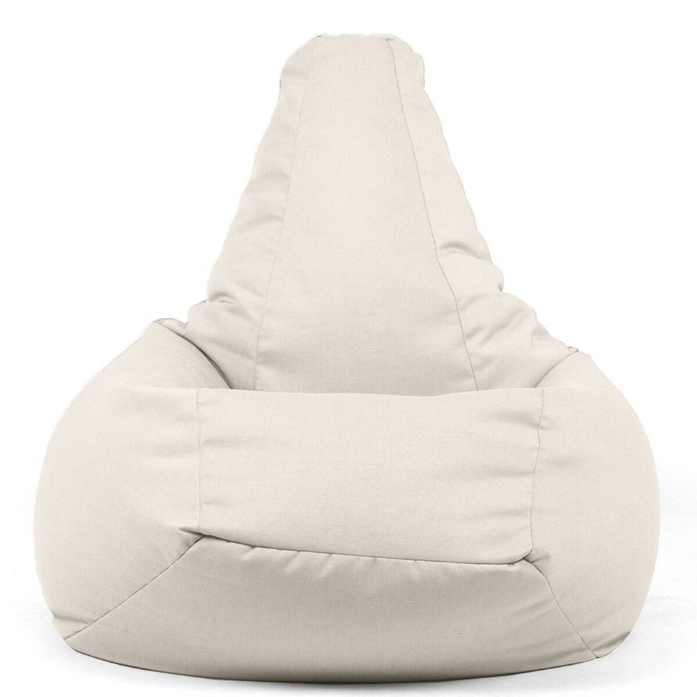 Puff Poltrona Sacco Morbida in tessuto per interni sfoderabile Beige Panna, Sessantotto di Arketicom (6041860735170)