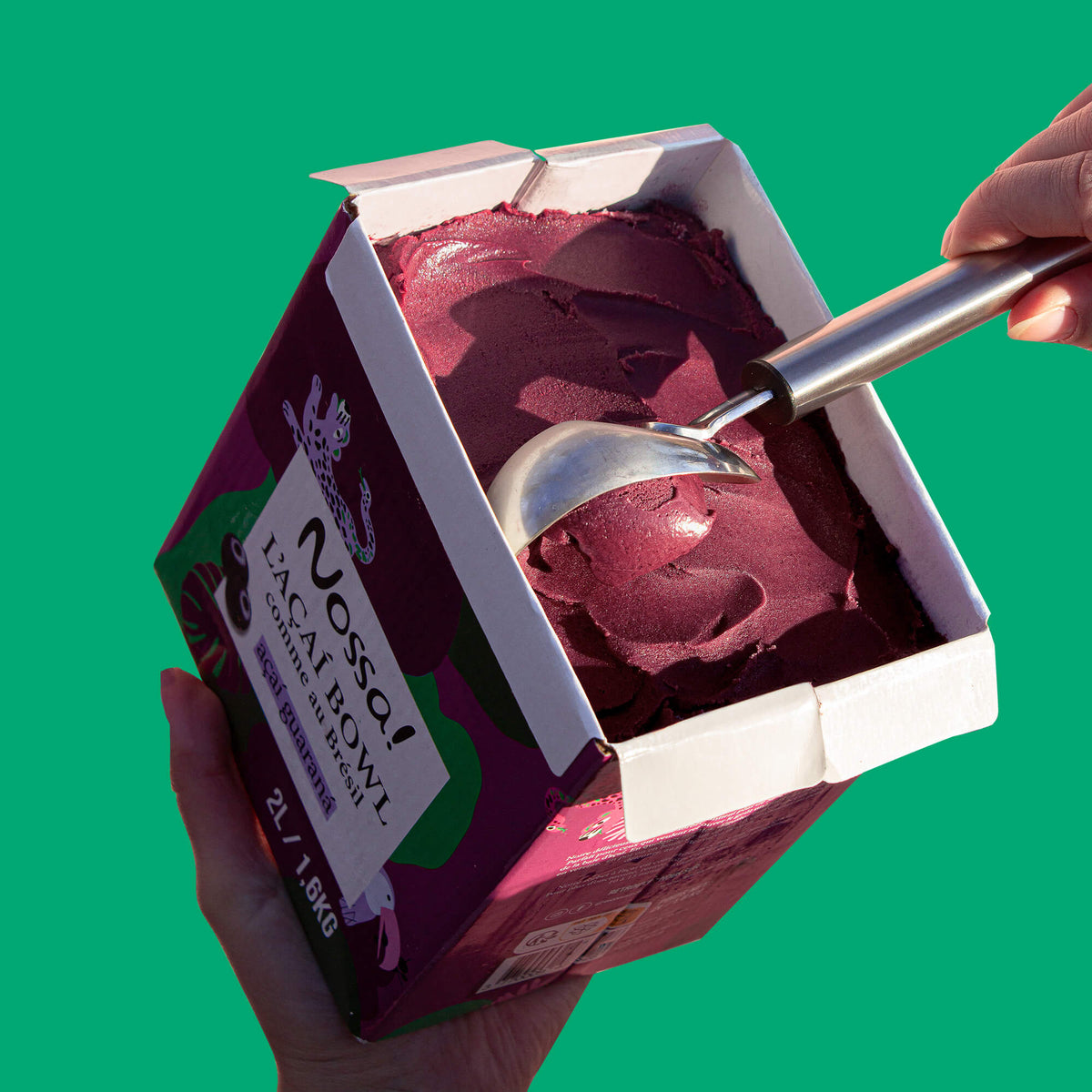 Premium acai & guarana sorbet
