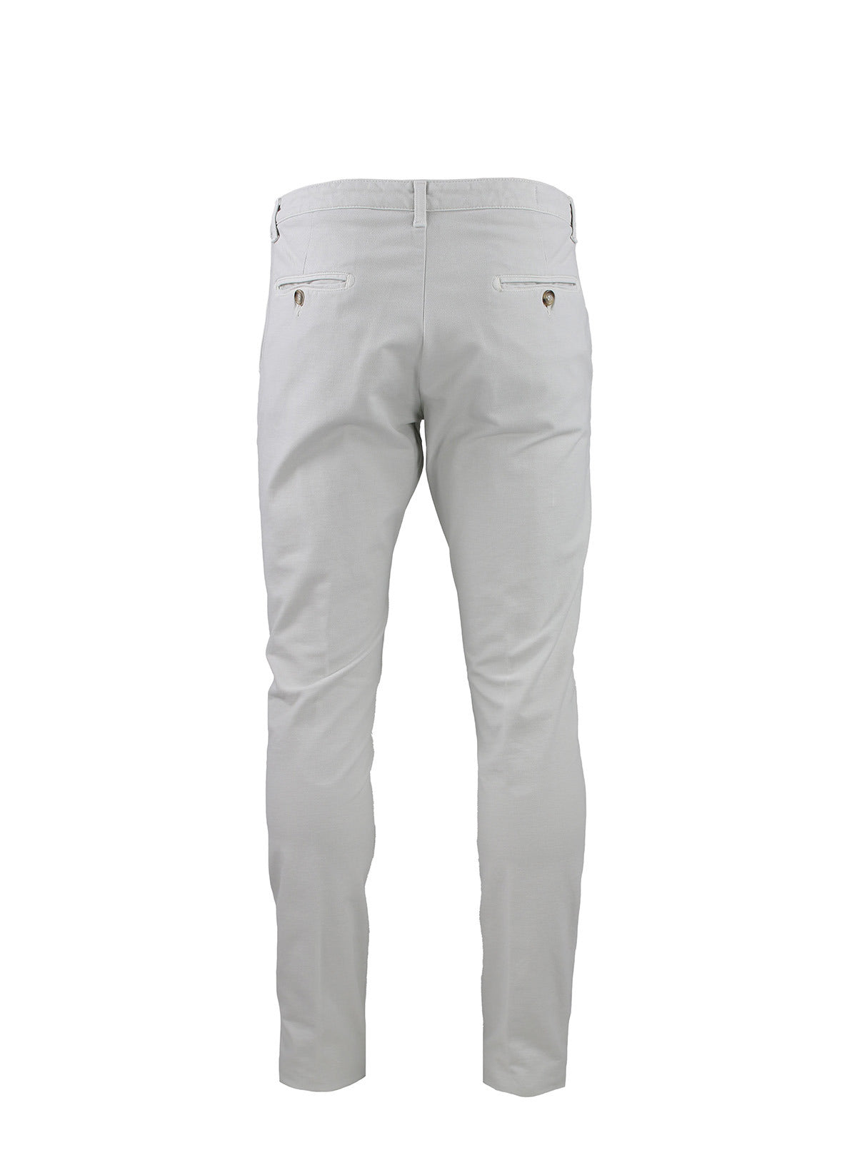 DIAGONAL TWILL COTTON GABARDINE PANTS