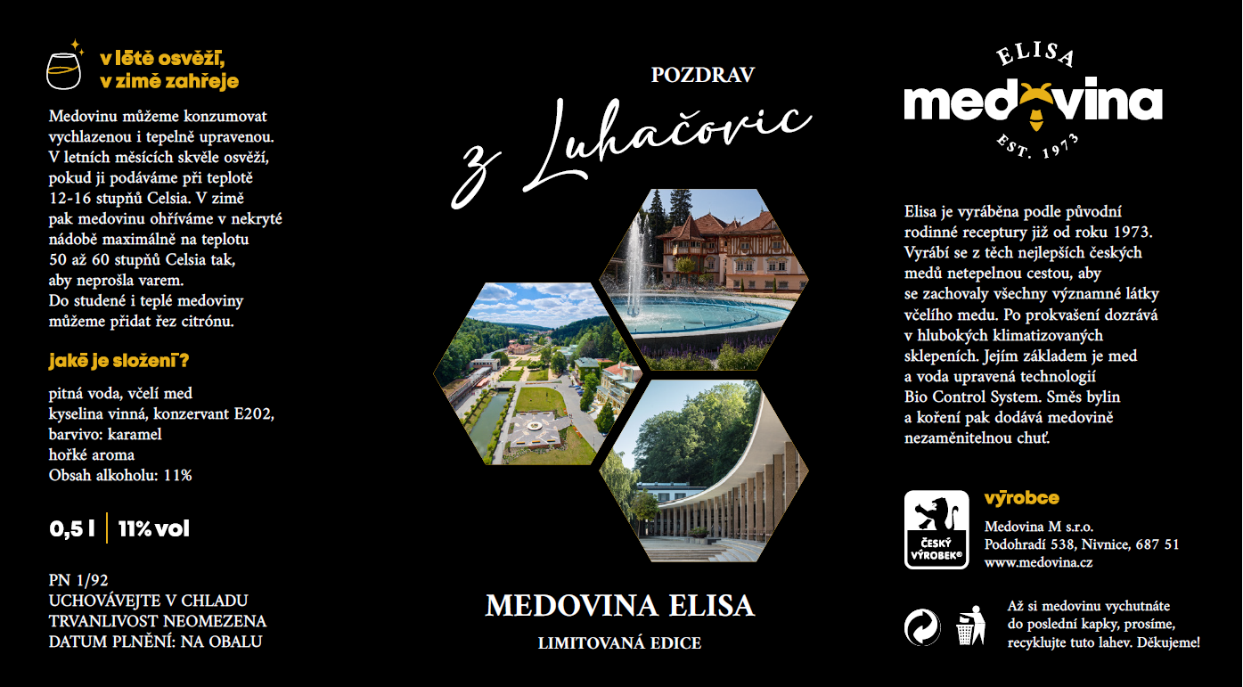 Elisa Medový pozdrav z Luhačovic