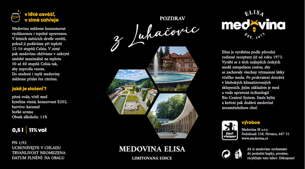 Elisa Medový pozdrav z Luhačovic