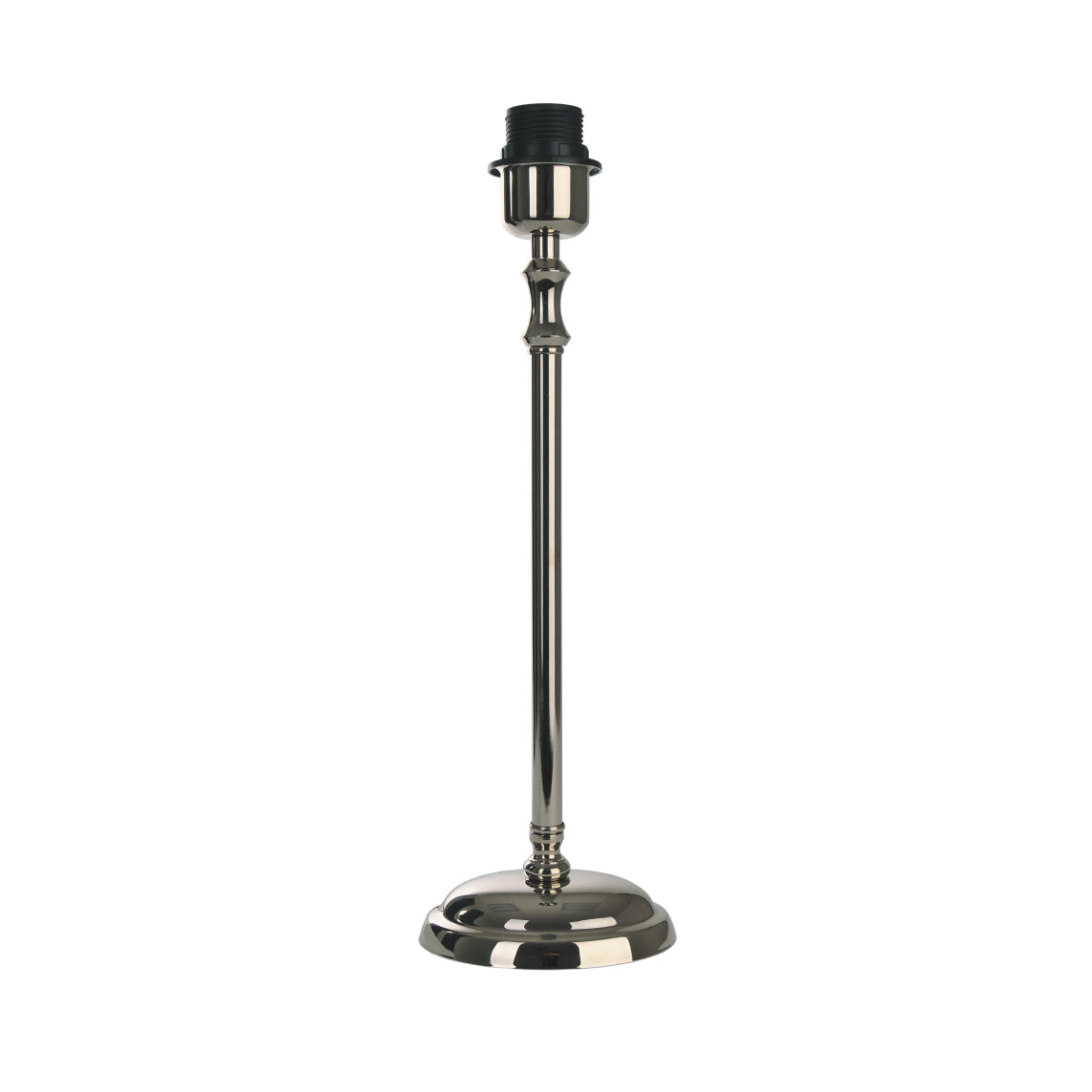 Various Lamp Base - Nickel Made of High-Quality Metal E27 (42 cm High)