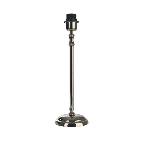 Various Lamp Base - Nickel Made of High-Quality Metal E27 (42 cm High)
