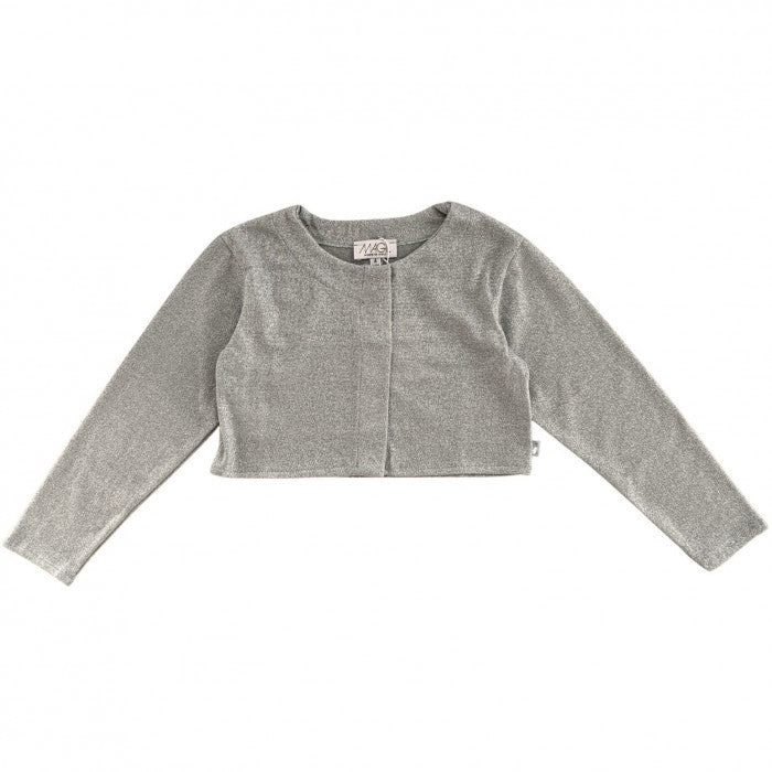 SILVER KNIT BOLERO