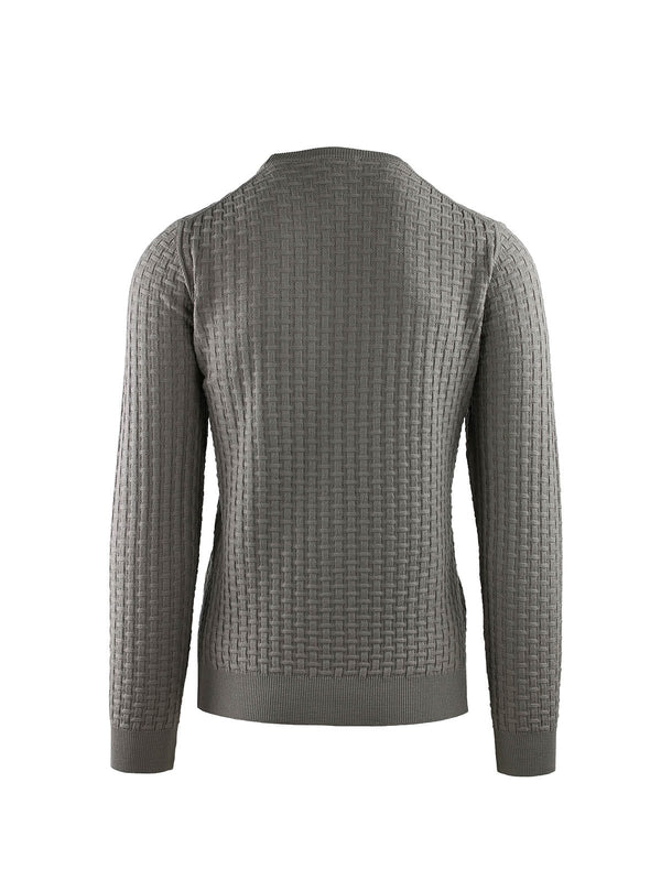 RIBBED CREW NECK LINKS