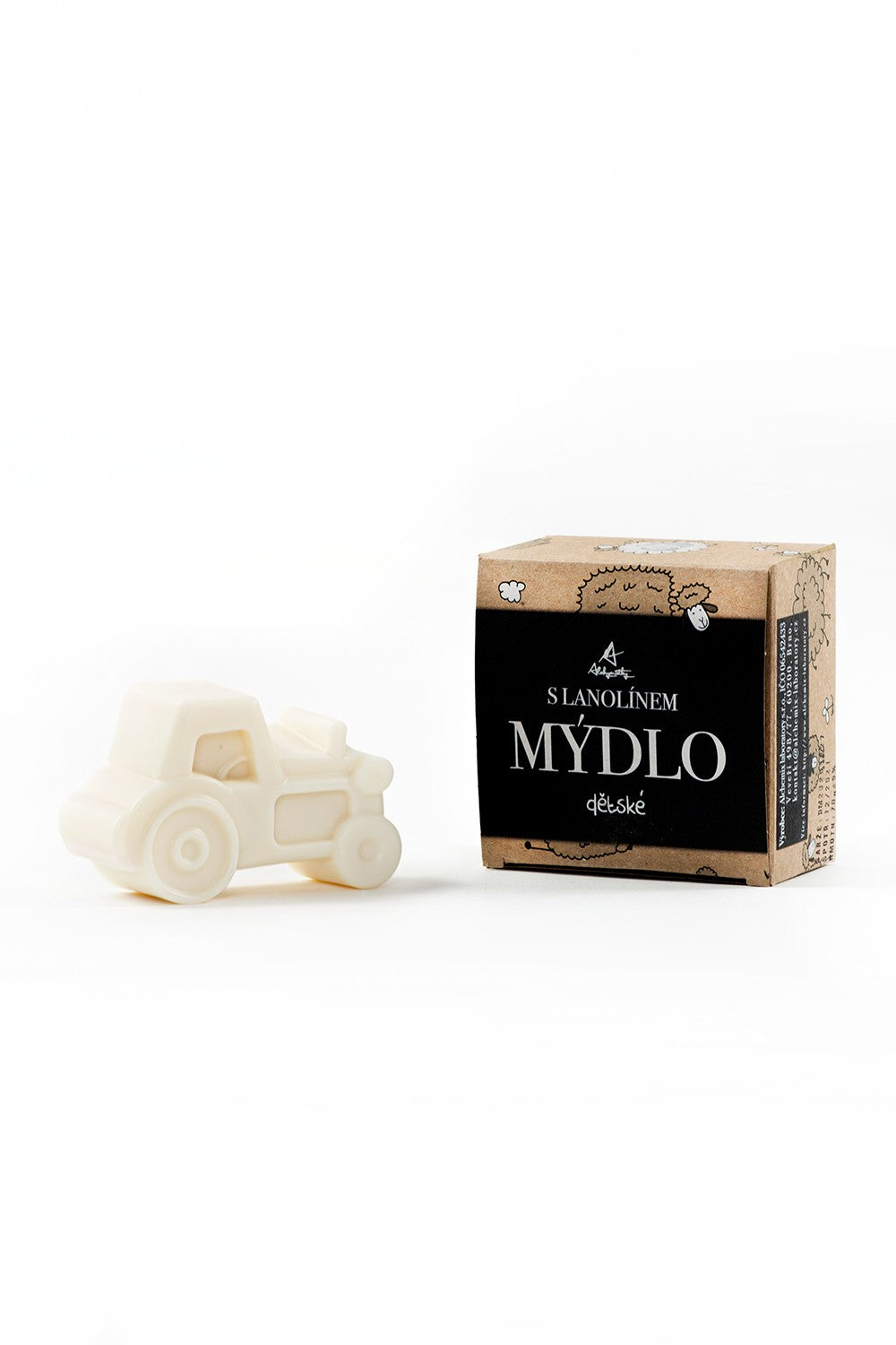 Detské mydlo s lanolínom - Tvary - Zachráň ma!