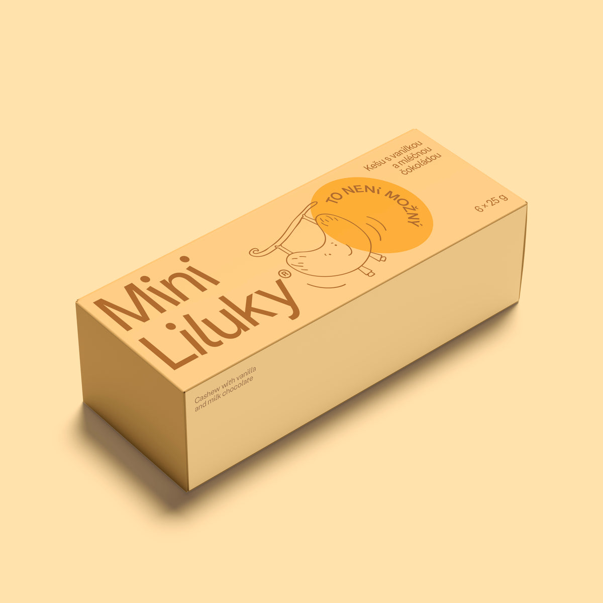 Mini Liluky Cashew-nator with Milk Chocolate