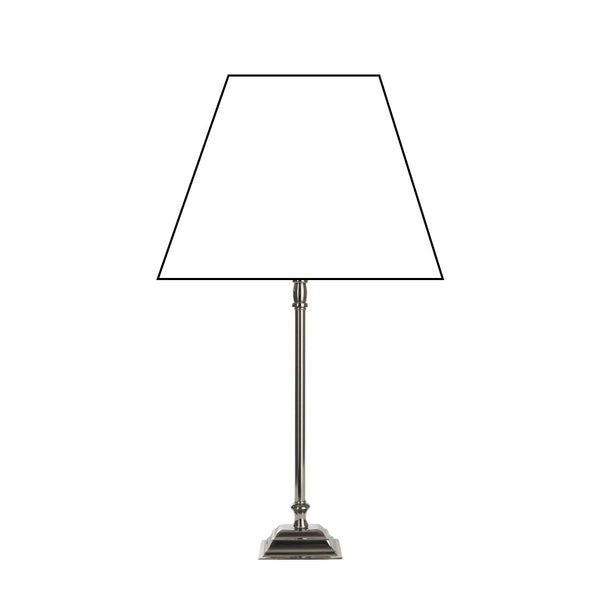 Various Lamp Base - Metal (39 cm) in Nickel – Timeless Design