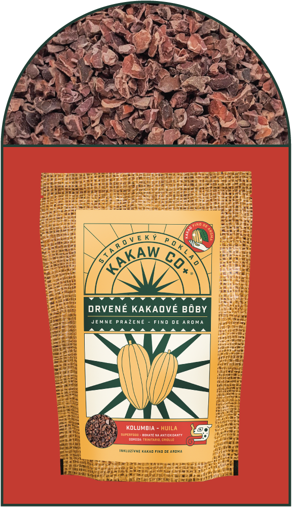 Crushed Cocoa Beans (Nibs) Colombia Huila Weight: 750g