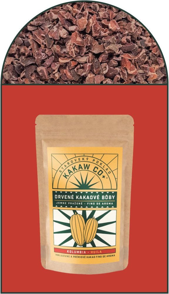 Crushed Cocoa Beans (Nibs) Colombia Huila Weight: 180 g