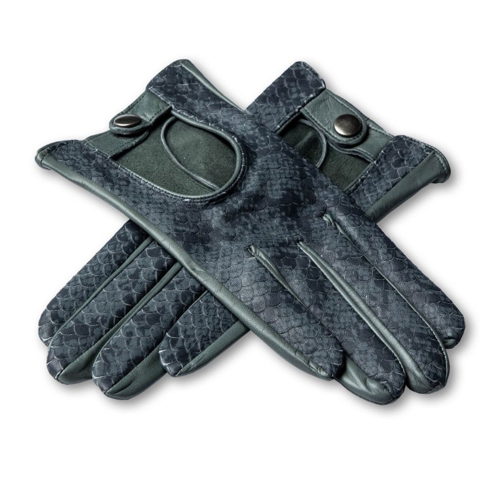 Cheerful Women's Leather Gloves