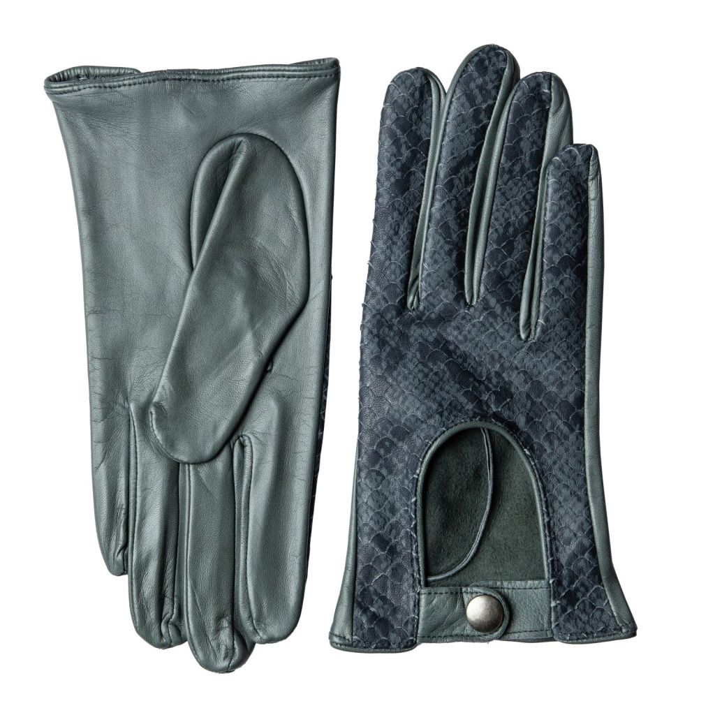 Cheerful Women's Leather Gloves