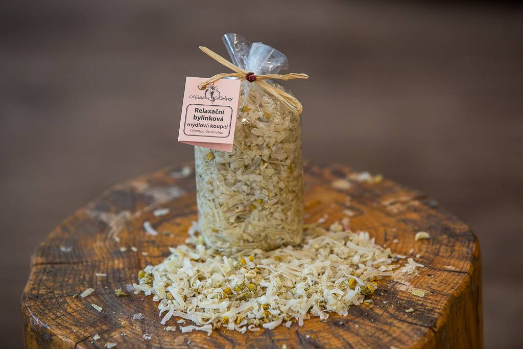 Soap Flakes for Bath - Chamomile 350g Cellophane Bag