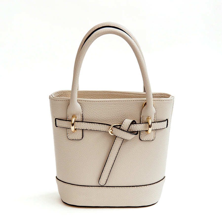 POLLY - Secchiello in pelle latte