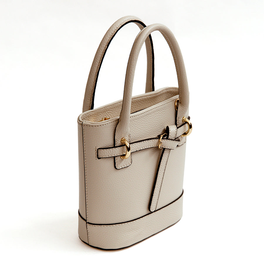 POLLY - Secchiello in pelle latte