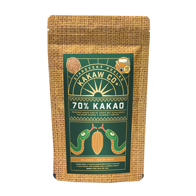 70% Kakava - Kolumbija Meta Teža: 100 g