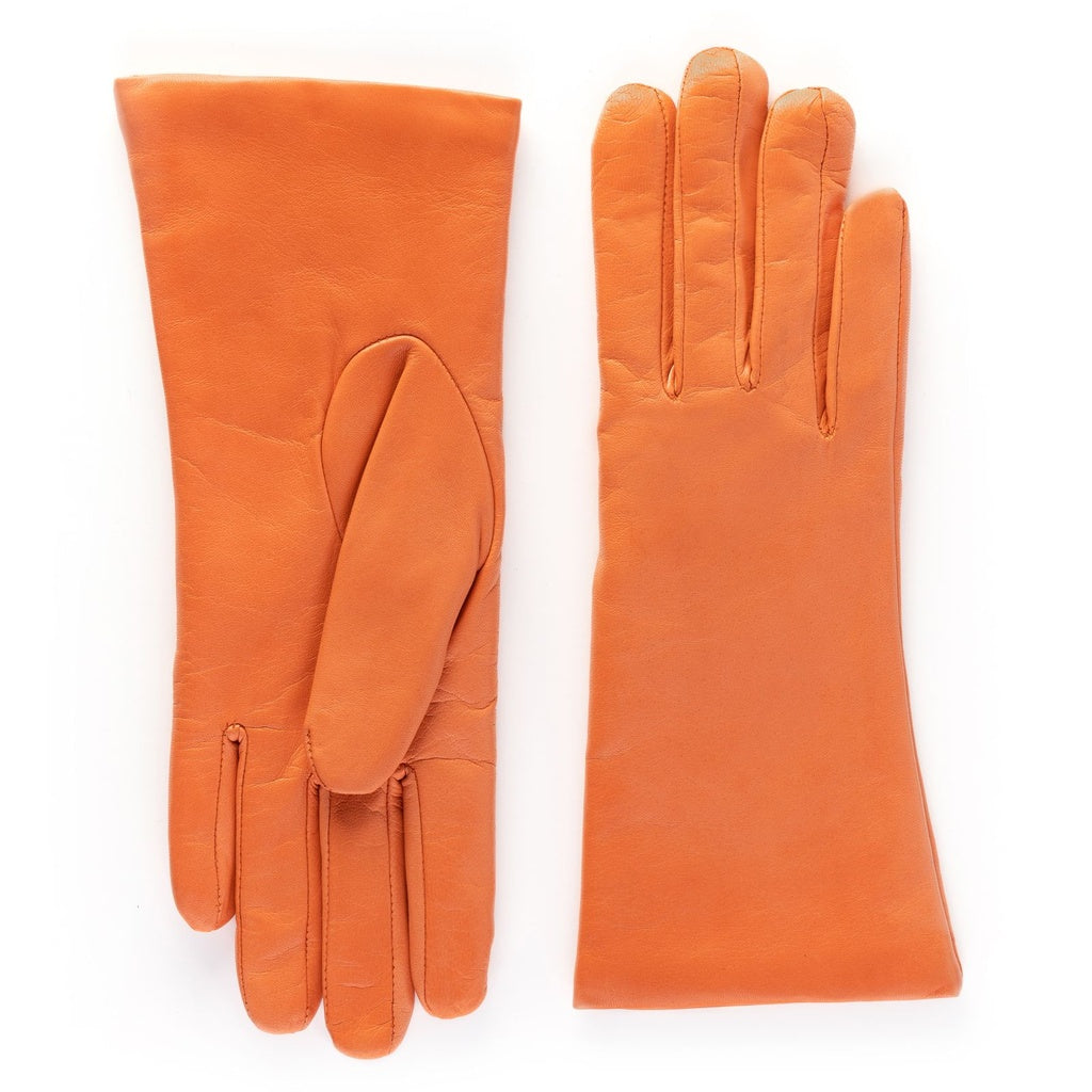 Colorful Smooth Women's Leather Gloves