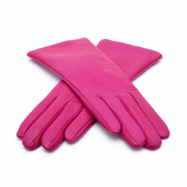 Colorful Smooth Women's Leather Gloves