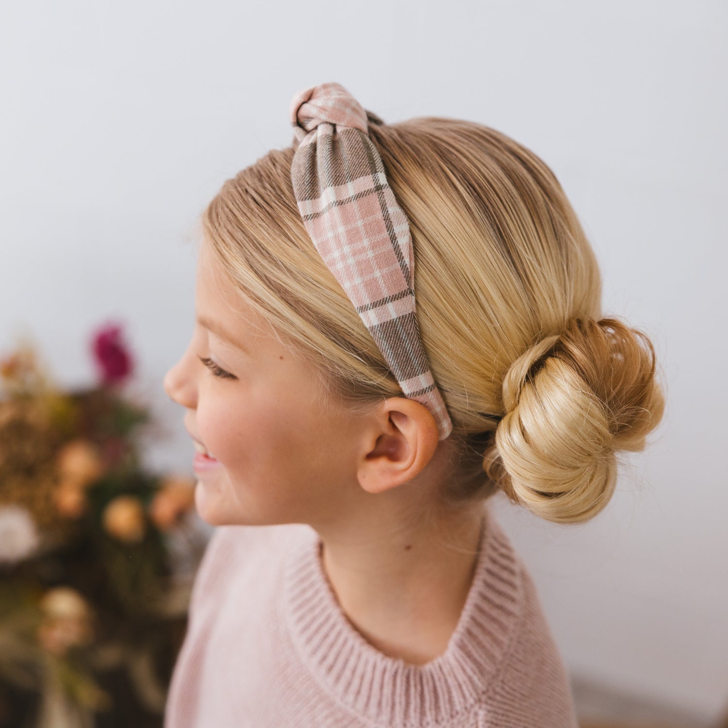HEADBAND WITH SCOTTISH KNOT