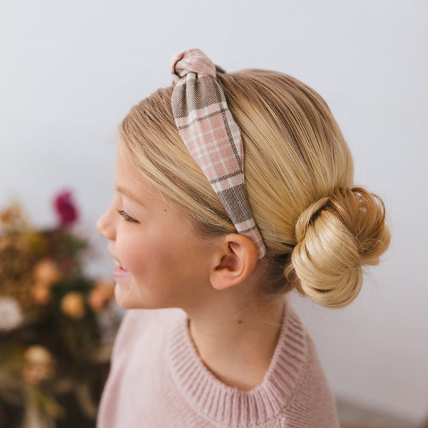 HEADBAND WITH SCOTTISH KNOT