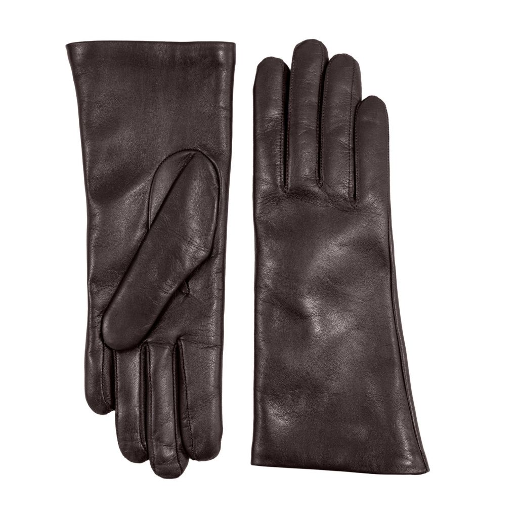 Luxury Women's Smooth Gloves with Cashmere