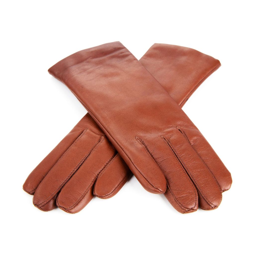 Luxury Women's Smooth Gloves with Cashmere