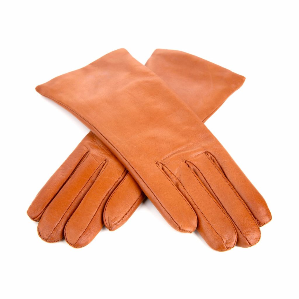 Luxury Women's Smooth Gloves with Cashmere