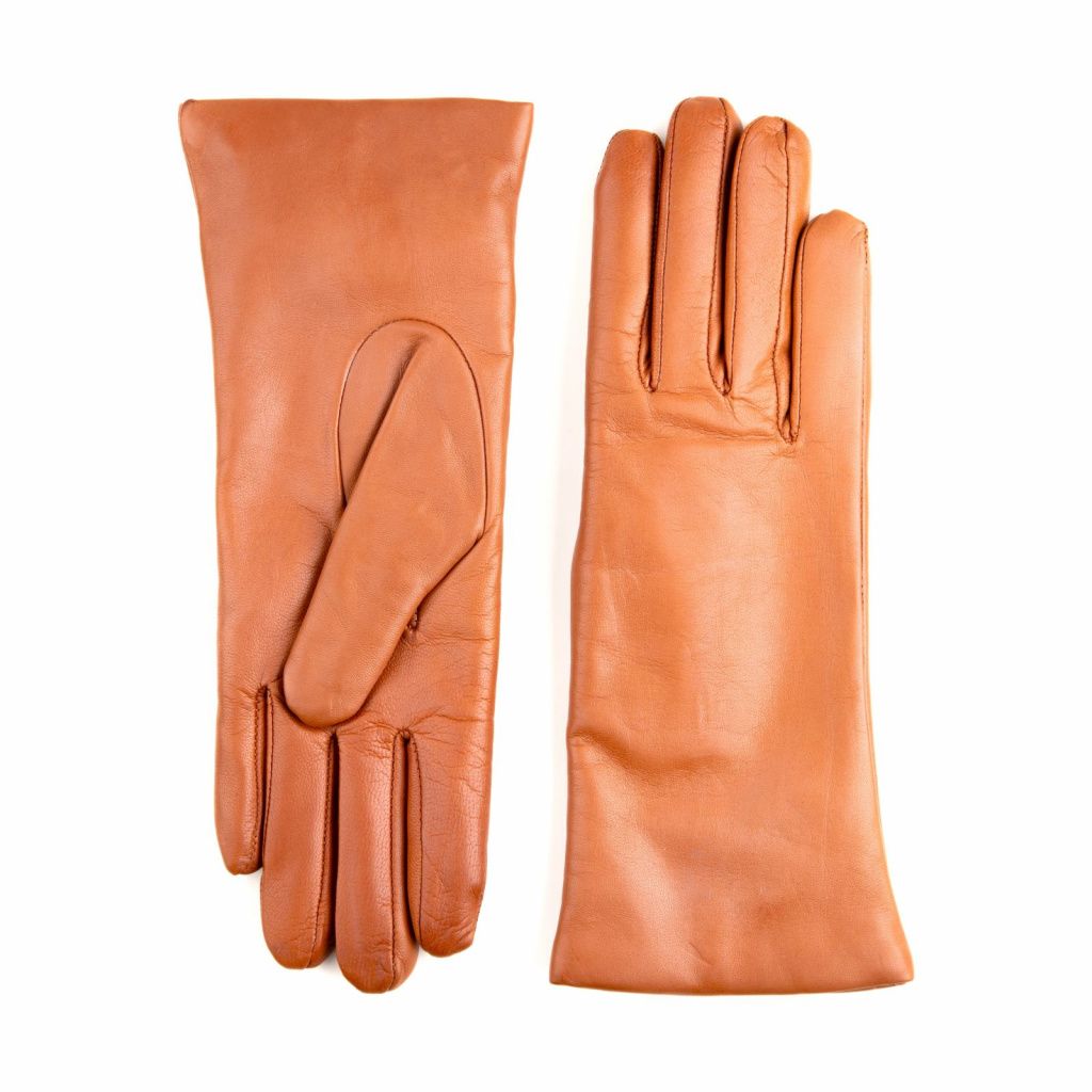 Luxury Women's Smooth Gloves with Cashmere