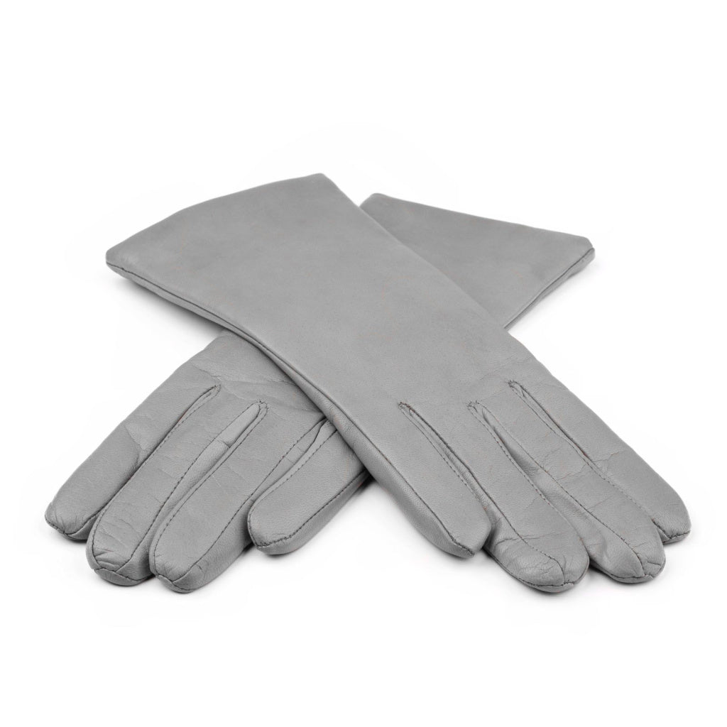 Luxury Women's Smooth Gloves with Cashmere