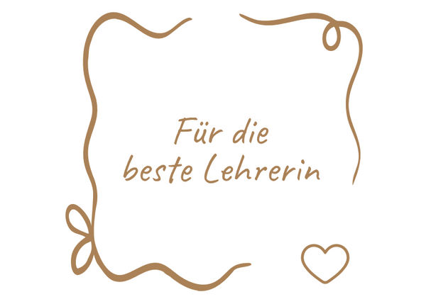 For the Best Teacher
