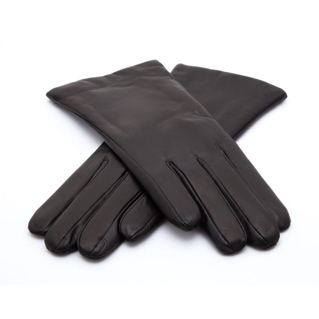 Luxury Women's Smooth Gloves with Cashmere