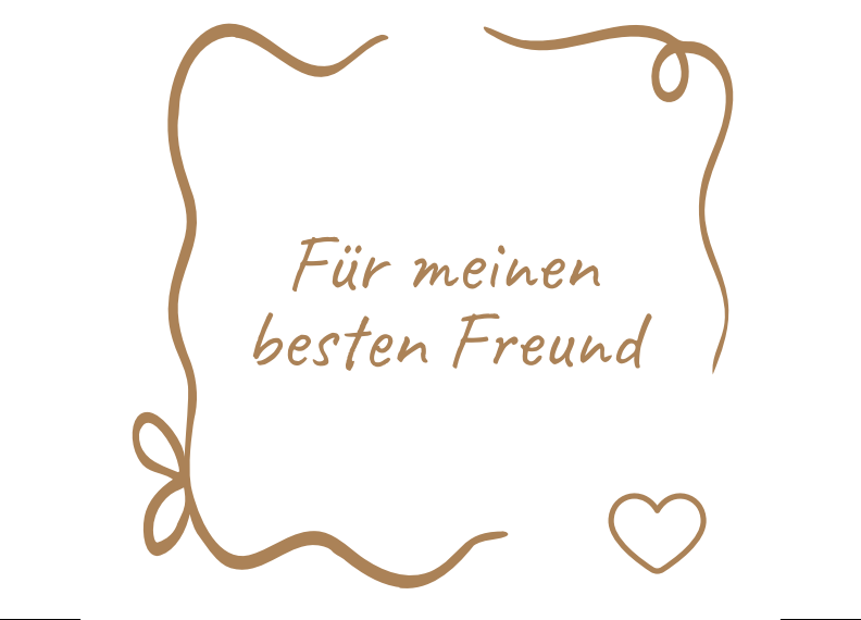For My Best Friend