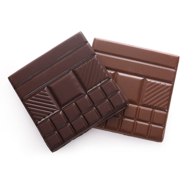 Tabletas de Chocolate con Leche y Oscuro de Vainilla · Tesoros de Madagascar