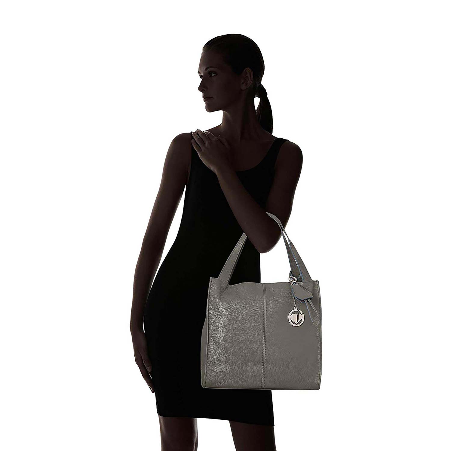 Borsa Shopper a Spalla da Donna media - 3311.