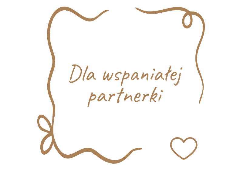 For a Wonderful Partner