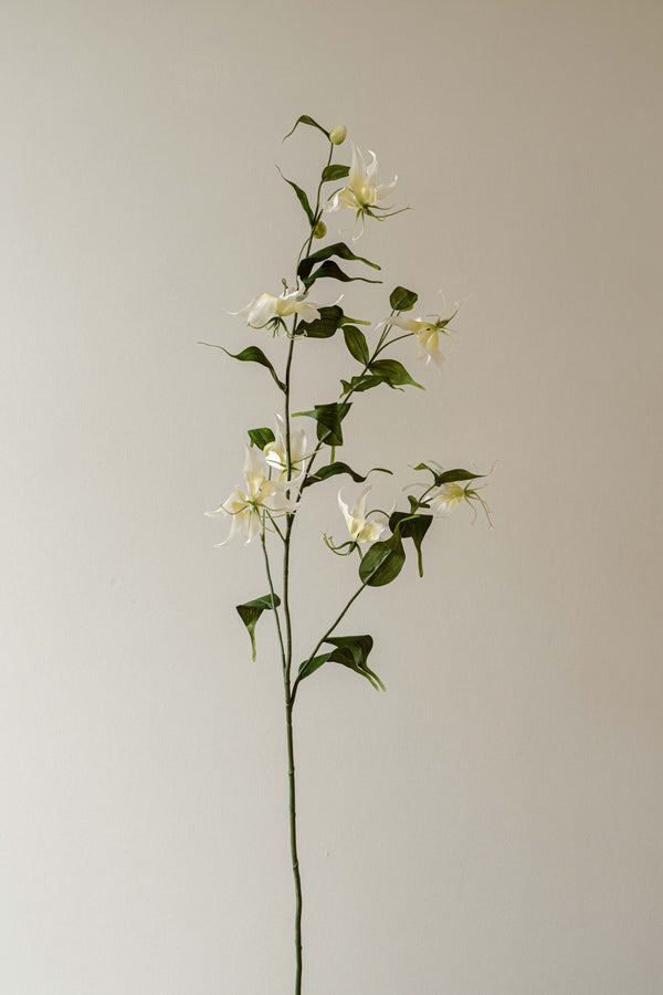 Indore Silva - Lely - White - artificial branch - silk