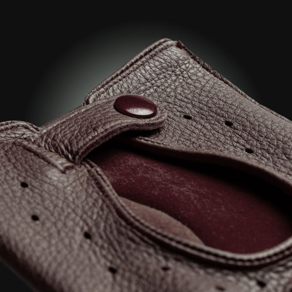 Men's Leather Driving Gloves Made from American Deer