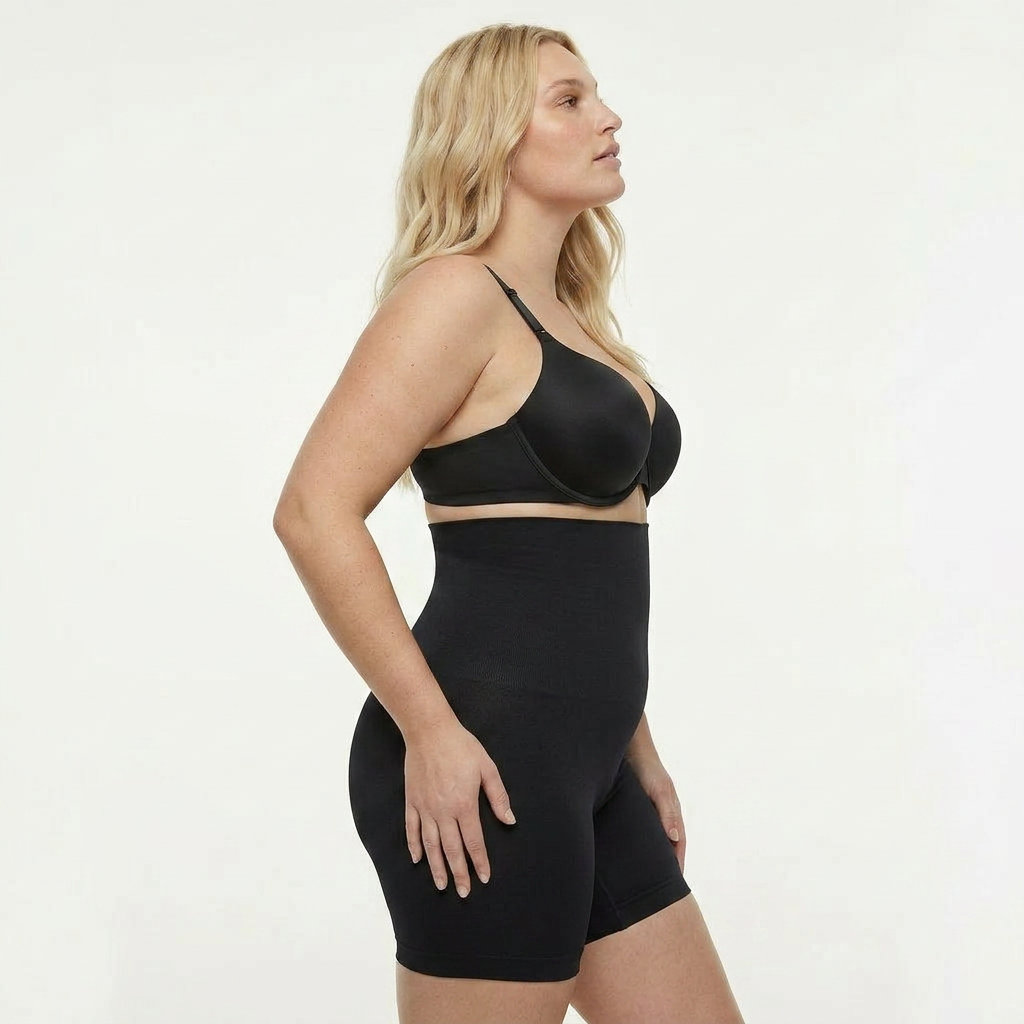 Shaping Shorts Underwear to Prevent Thigh Chafing, BLACK size other: XL/XXL