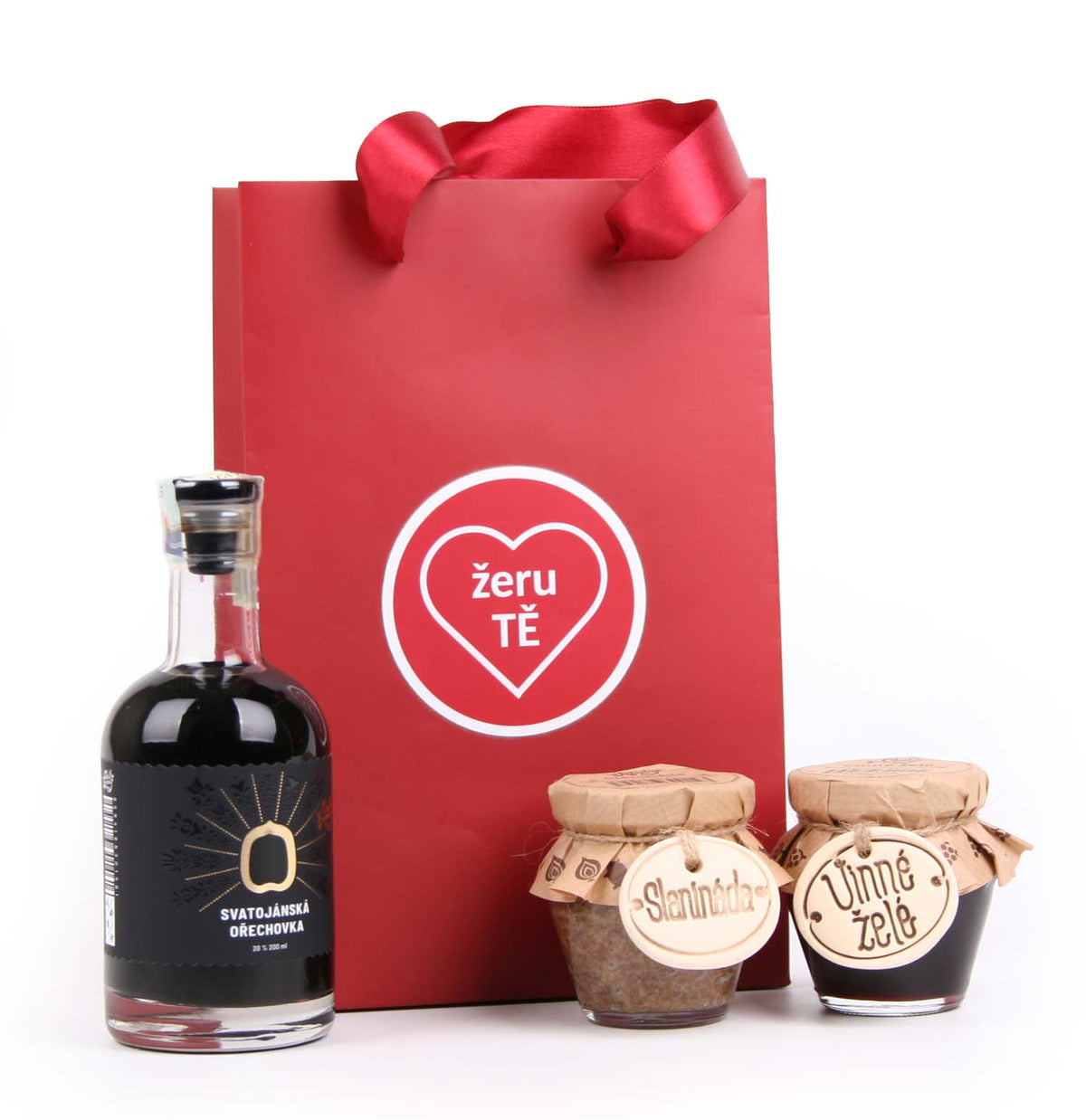 Valentine's Bag with Walnut Liqueur