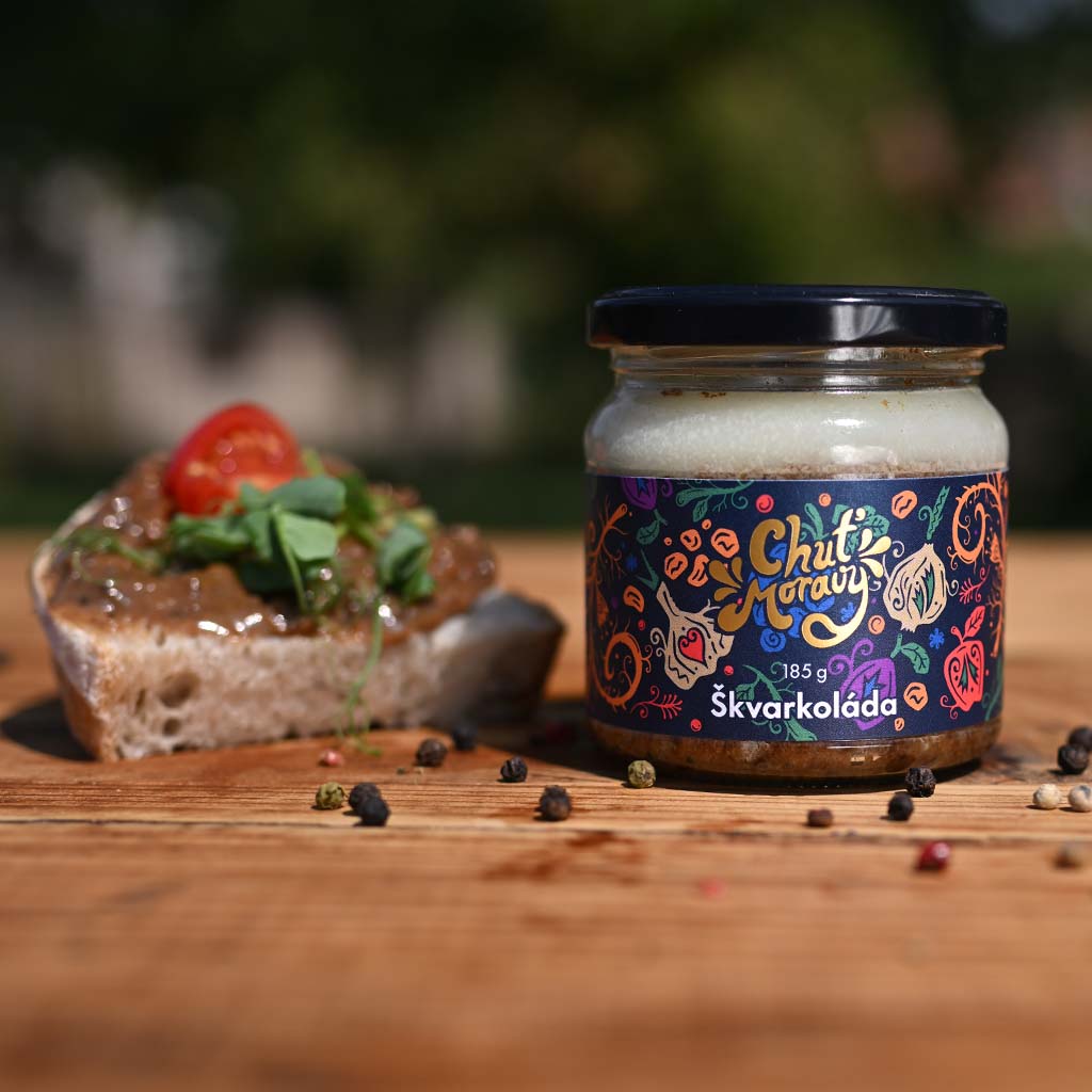 Triple Pack of Škvarkoláda 185 g