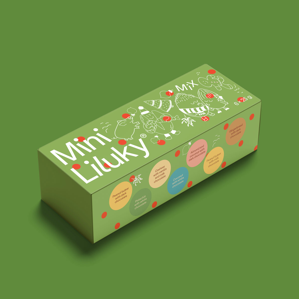 Mini Liluky MIX (Christmas Packaging)