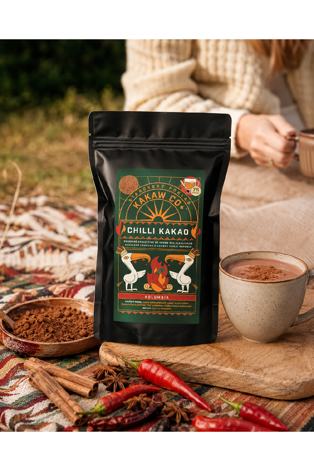 Chili Cocoa Poids : 30 g