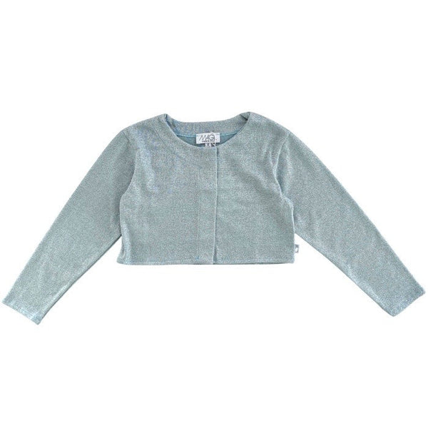 BOLERO DE PUNTO AQUA