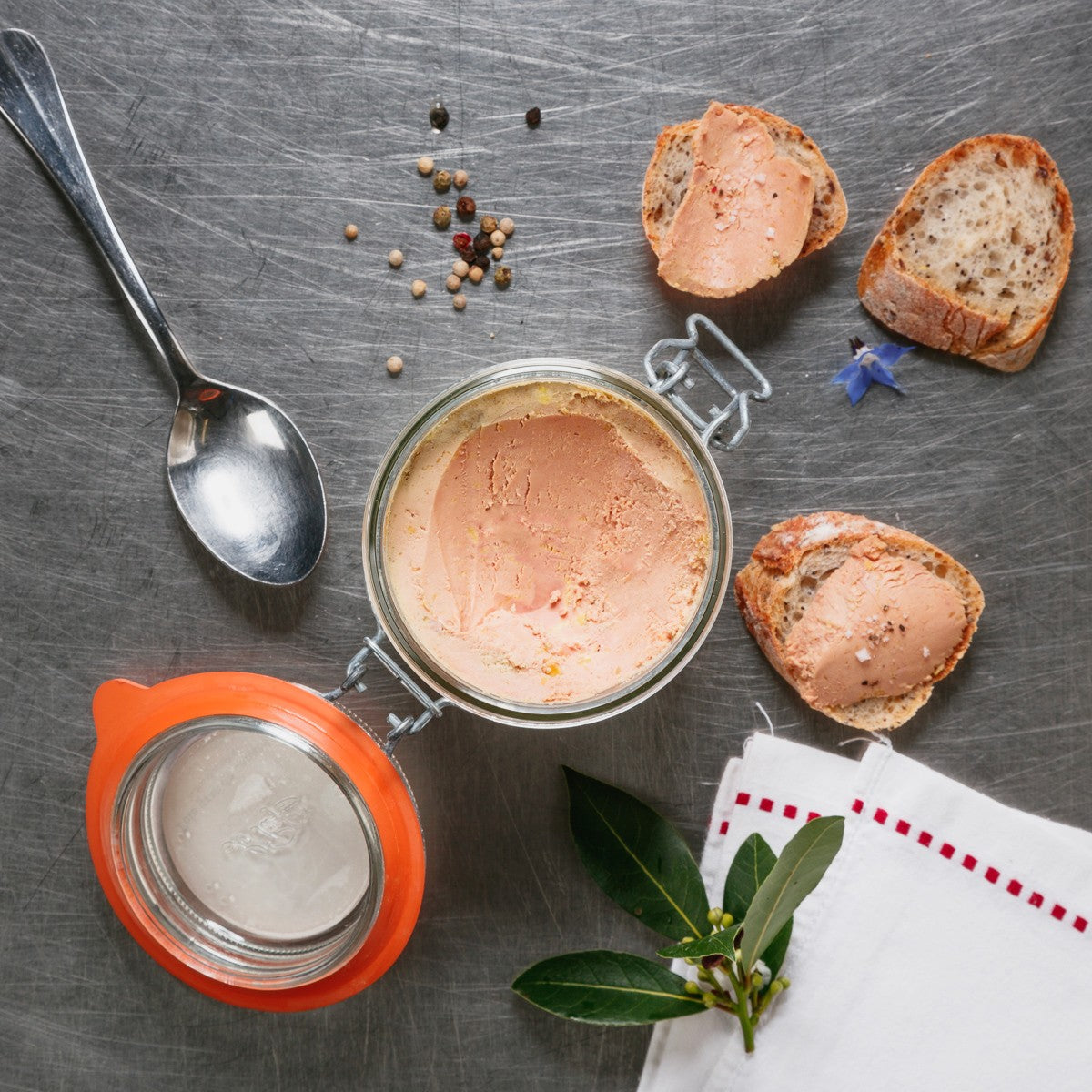 Semi-preserved goose foie gras - 140g