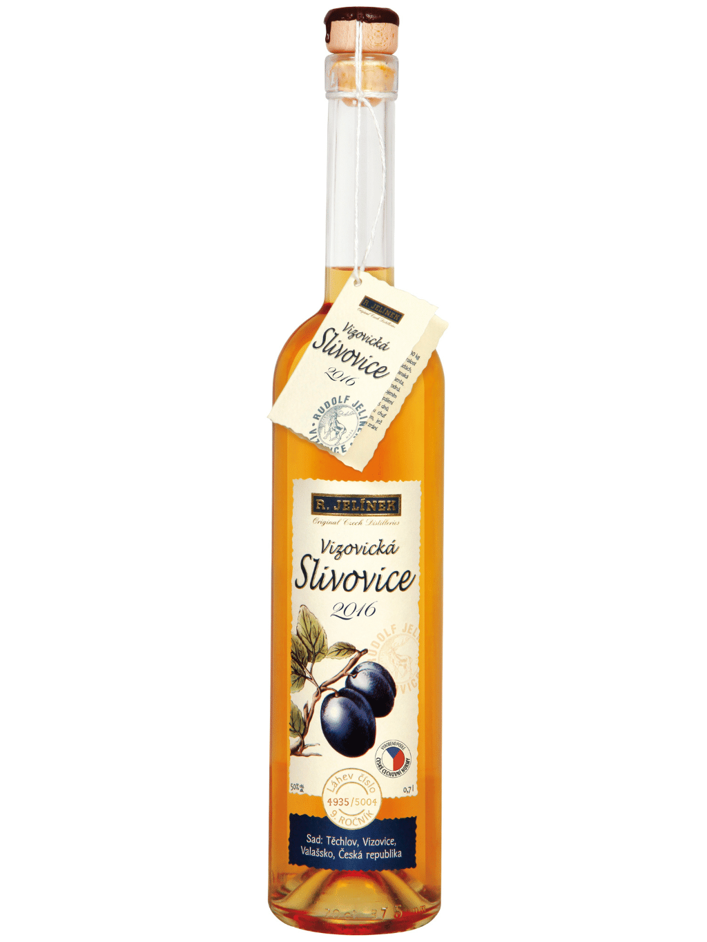 Vizovice Plum Brandy 2016 50% 0.7l