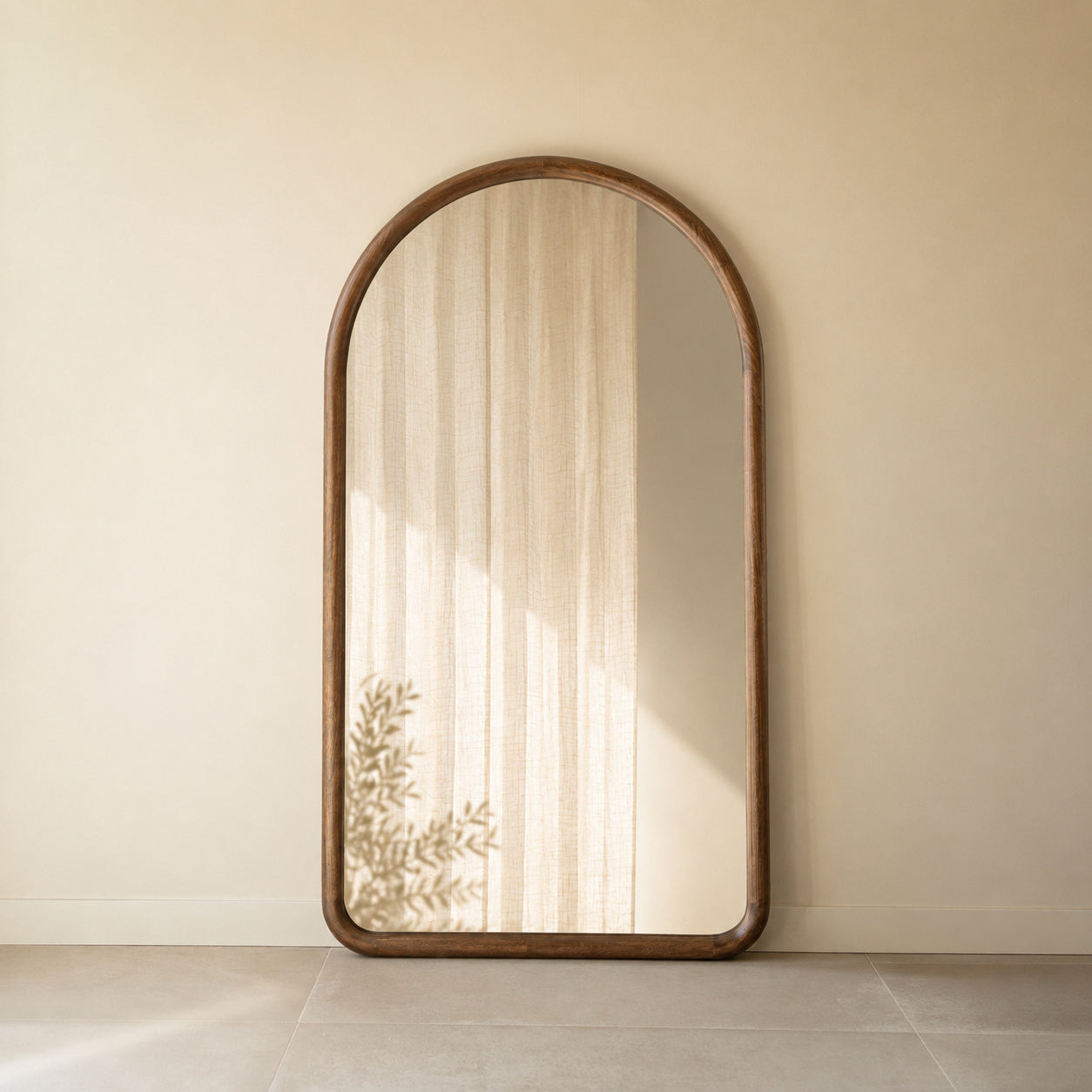 Indore Home Arch Mirror Elan - 180 x 100 cm - Wood
