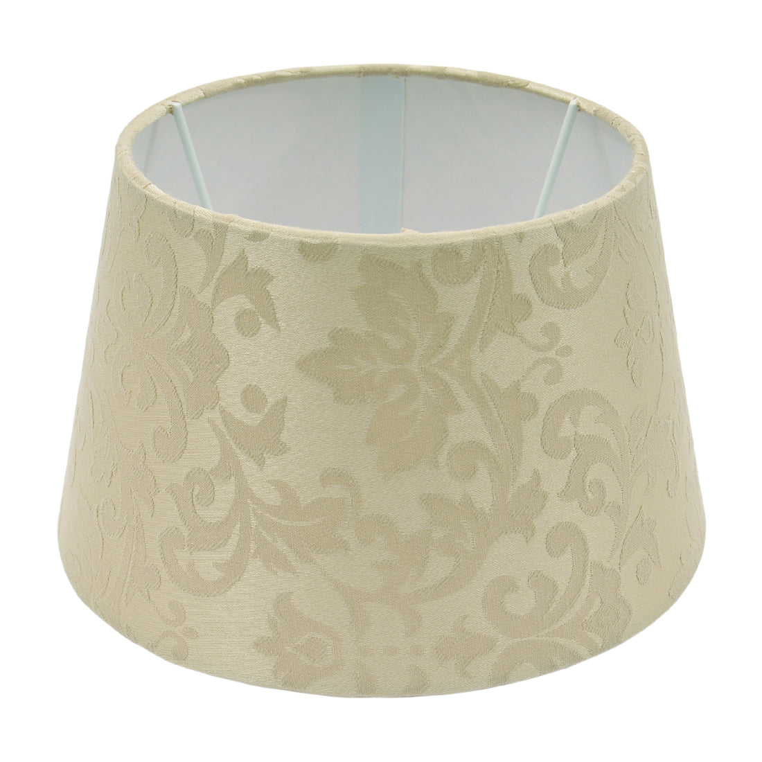 Various Drum Lampshade Round - Beige – Trend Silk Flora – Ø20 cm