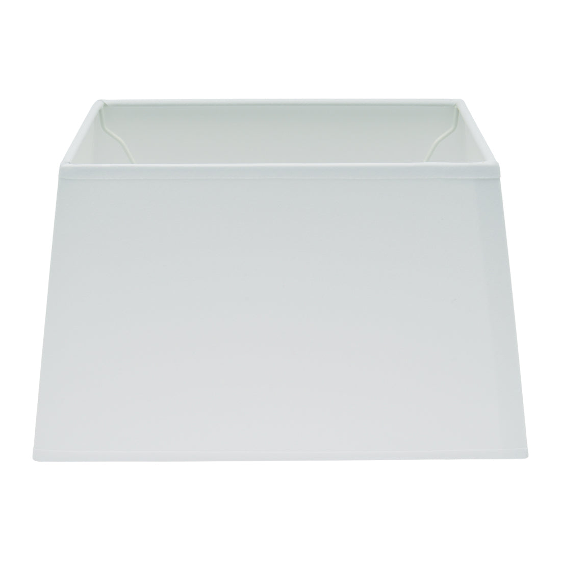 Abat-jour conique rectangulaire varié - Blanc - Ø20 ou Ø25 cm - Chintz