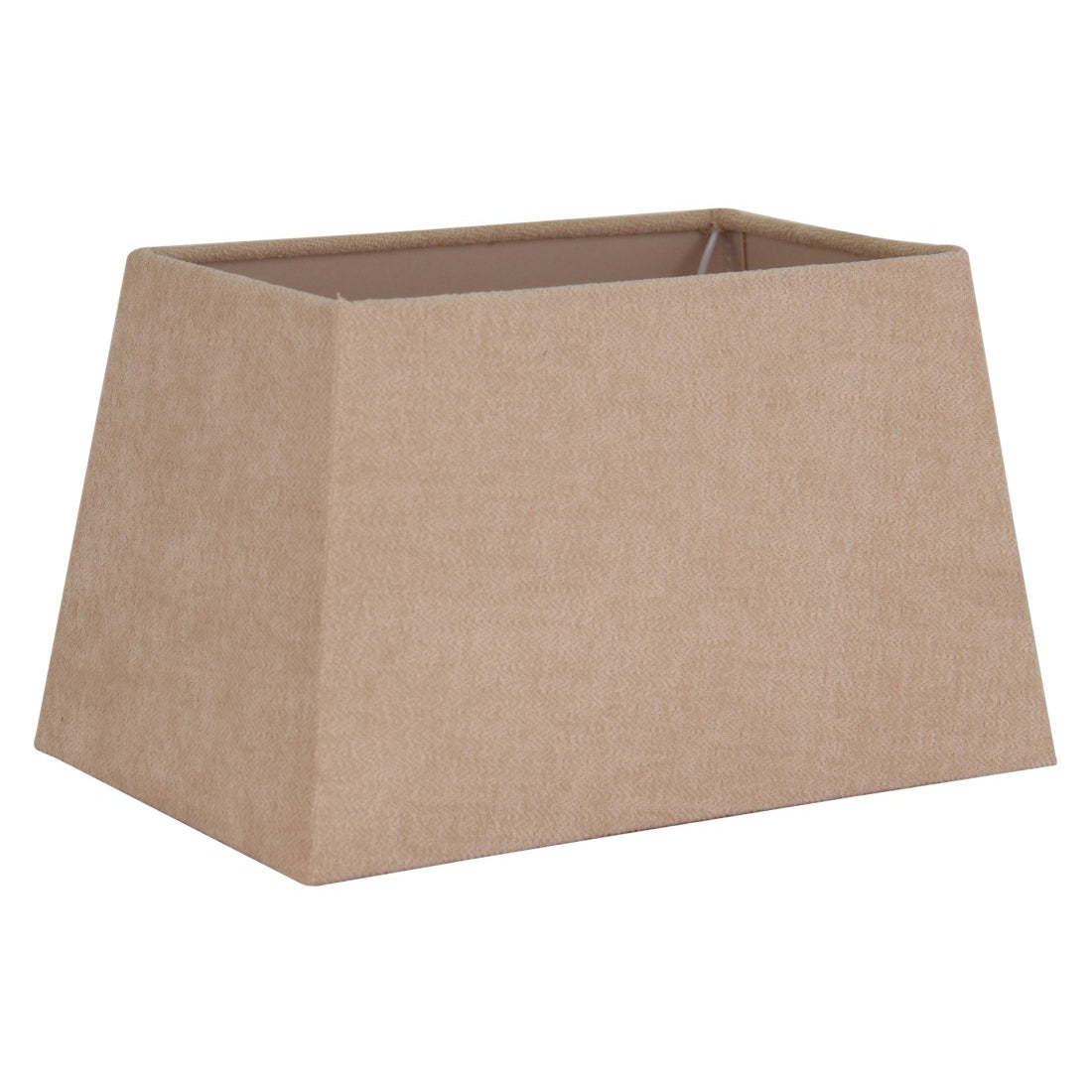 Various Conical Rectangle Lampshade – Cream – Wooly