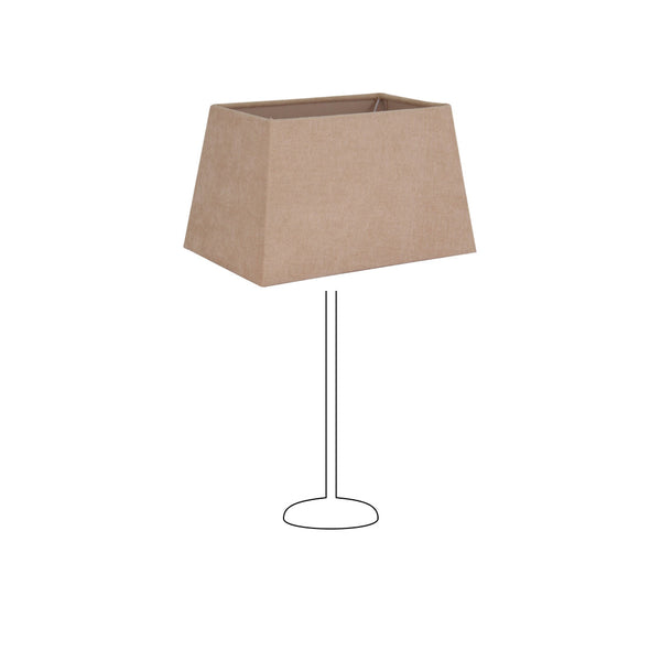 Various Conical Rectangle Lampshade – Cream – Wooly